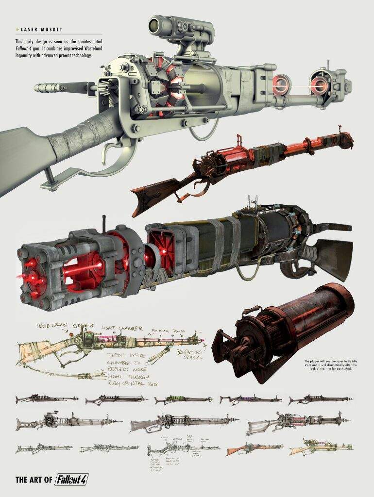 fallout 4 laser sniper rifle