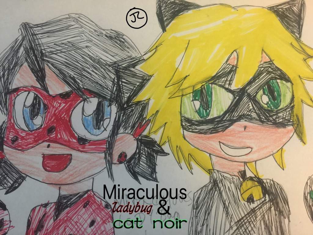 My Drawing Miraculous Ladybug And Cat Noir Miraculous Amino