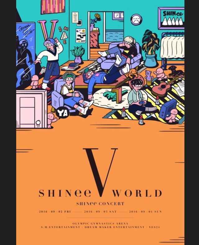 New Shinee World V Posters 5hinee 샤이니 Amino