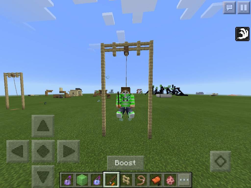 how-to-make-a-swing-in-minecraft-minecraft-amino