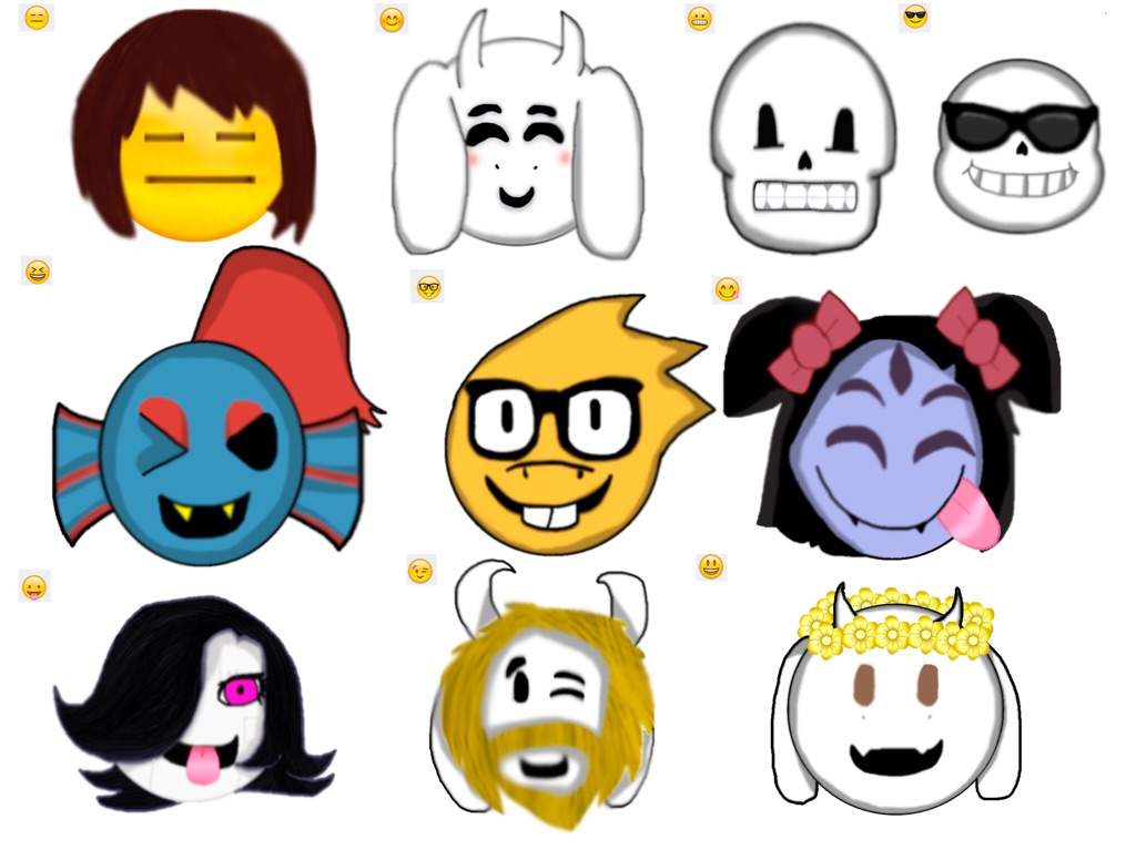 Mis emojis 😄 | Undertale Amino