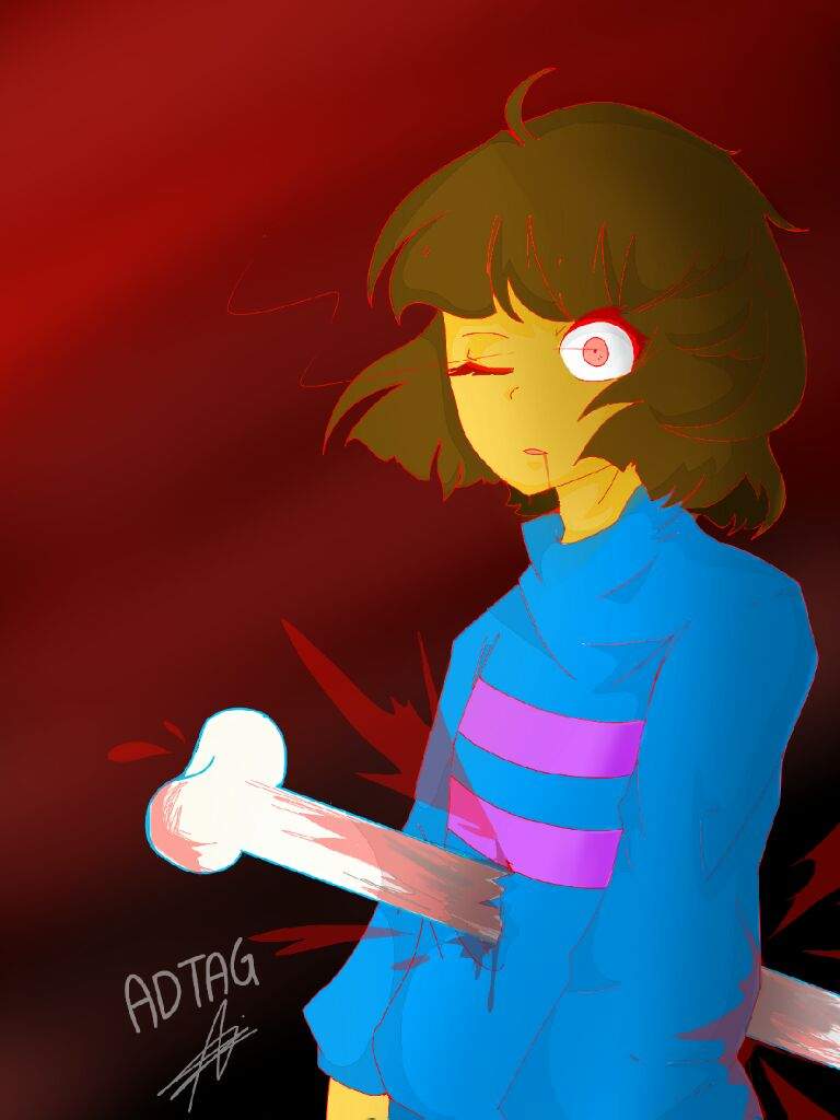 I'll be back..|Frisk fanart | Undertale Amino