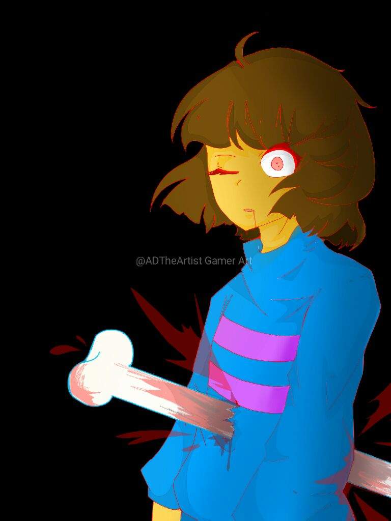 I'll be back..|Frisk fanart | Undertale Amino