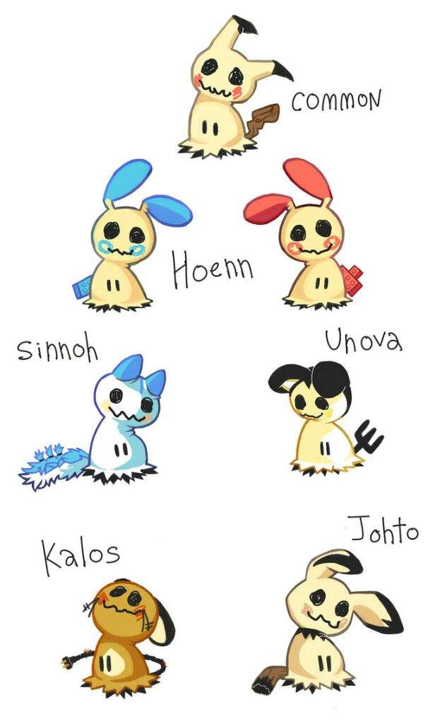 Mimikyu disguises | Pokémon Amino