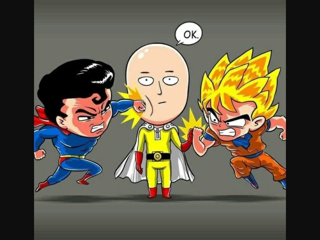 Goku Vs Saitama Memes