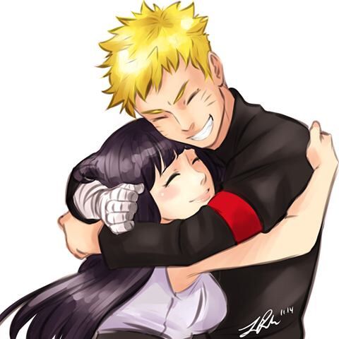 naruto and hinata kissing