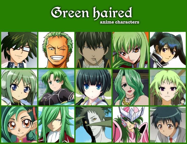 Anime Quest Green Hair Anime Amino