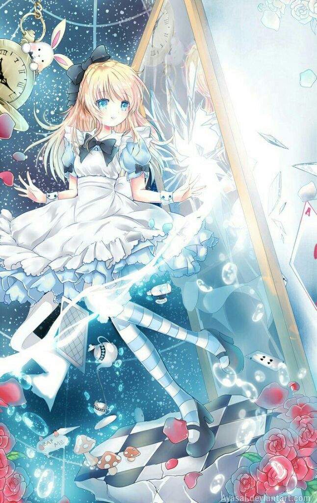 Alice In Wonderland Anime Version 💙 Anime Amino 