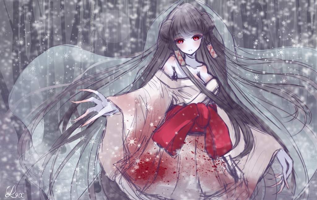 Yuki Onna -Drawing- | Anime Amino