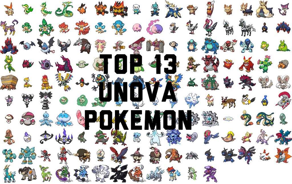 My Top 13 Favorite Unova Pokemon Pokémon Amino