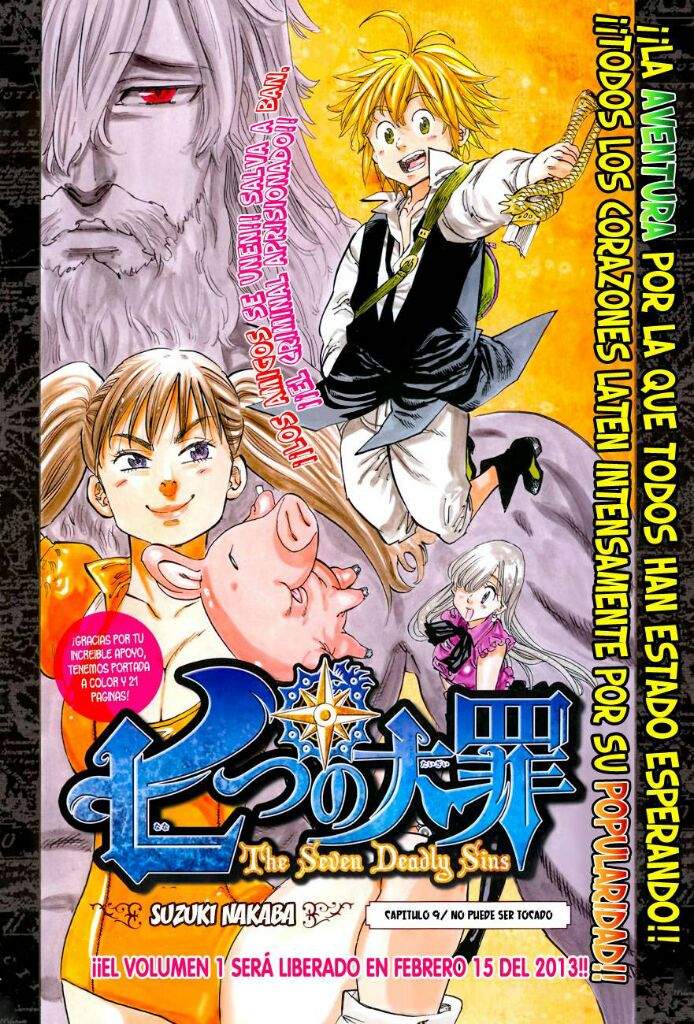 Manga Nanatsu no taizai Capítulo 9 | •Anime• Amino