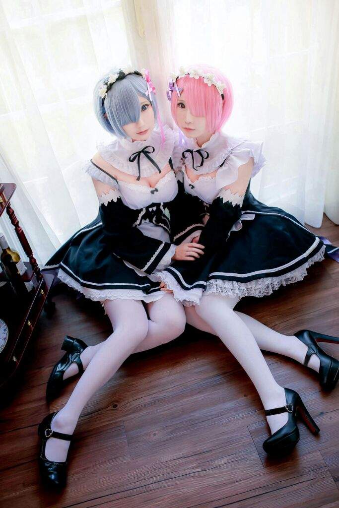 Ram And Rem ReZero Cosplay