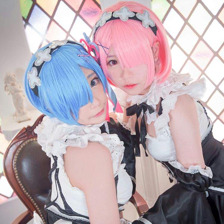 Ram And Rem Re Zero Cosplay Anime Amino