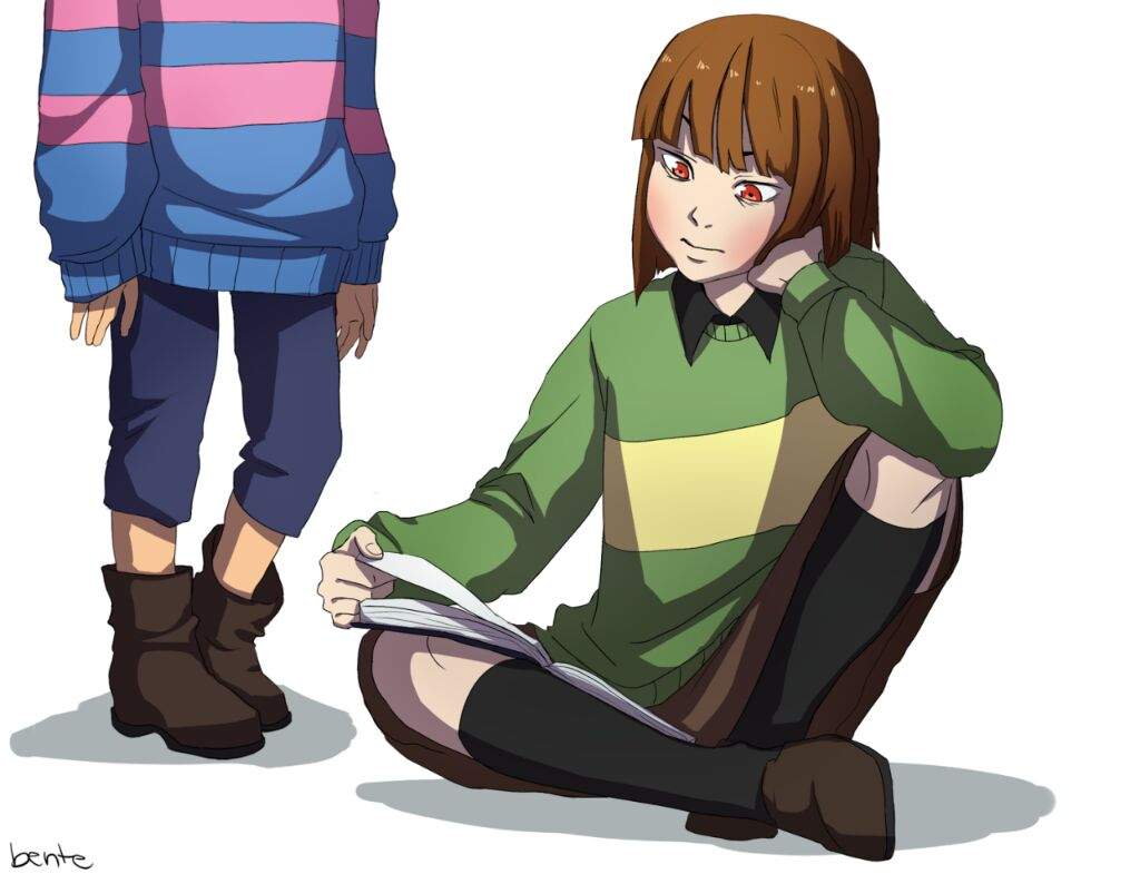 Chara helping me through the swap | Undertale Amino