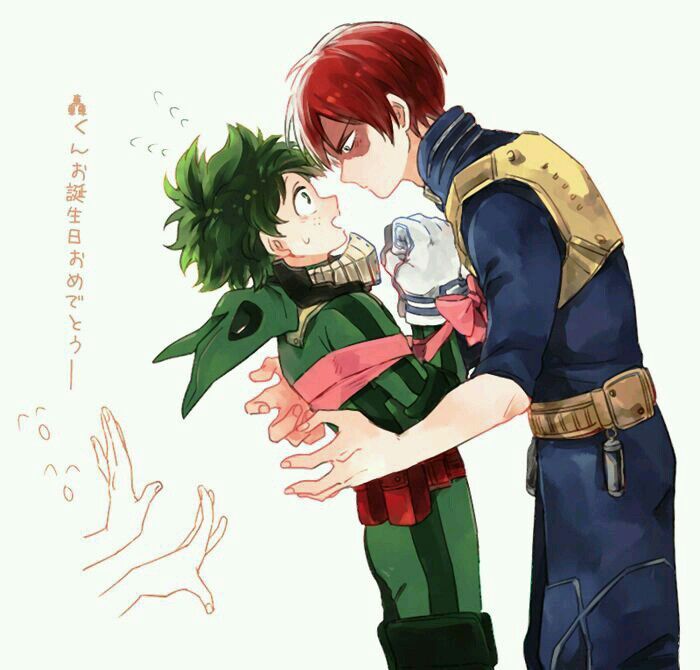 MHA Deku X Todoroki Cute