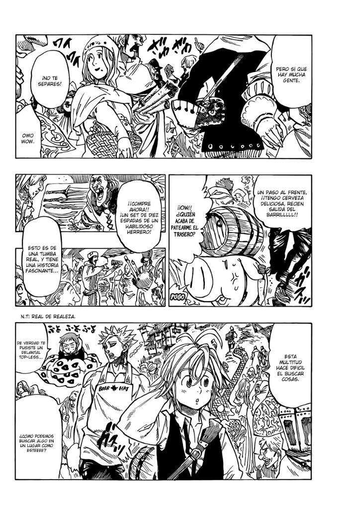 Manga Nanatsu no taizai Capítulo 30 •Anime• Amino