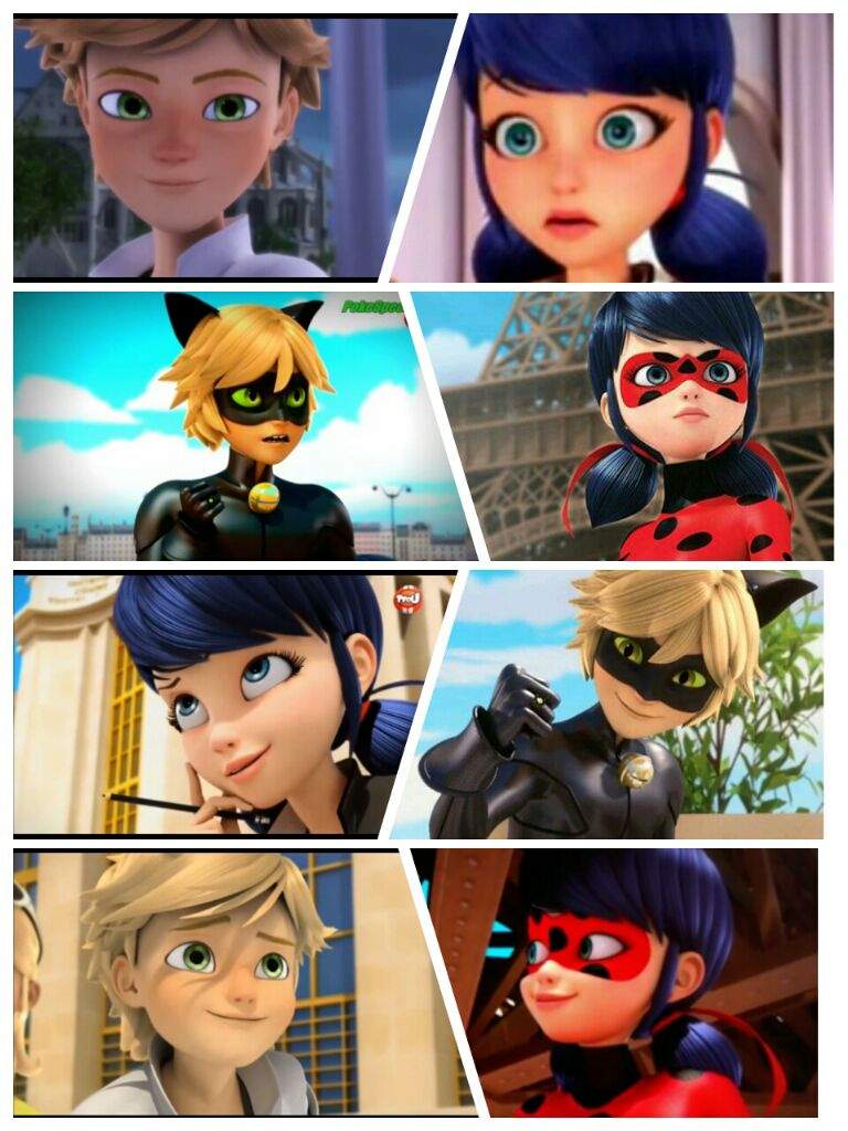 Collage | •Miraculous Ladybug Español• Amino