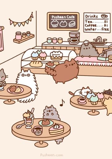 PUSHEEN CAFÉ | Pusheen The Cat Amino Amino