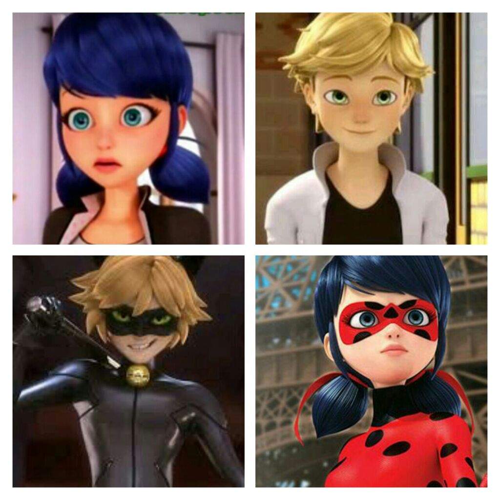 Collage | •Miraculous Ladybug Español• Amino