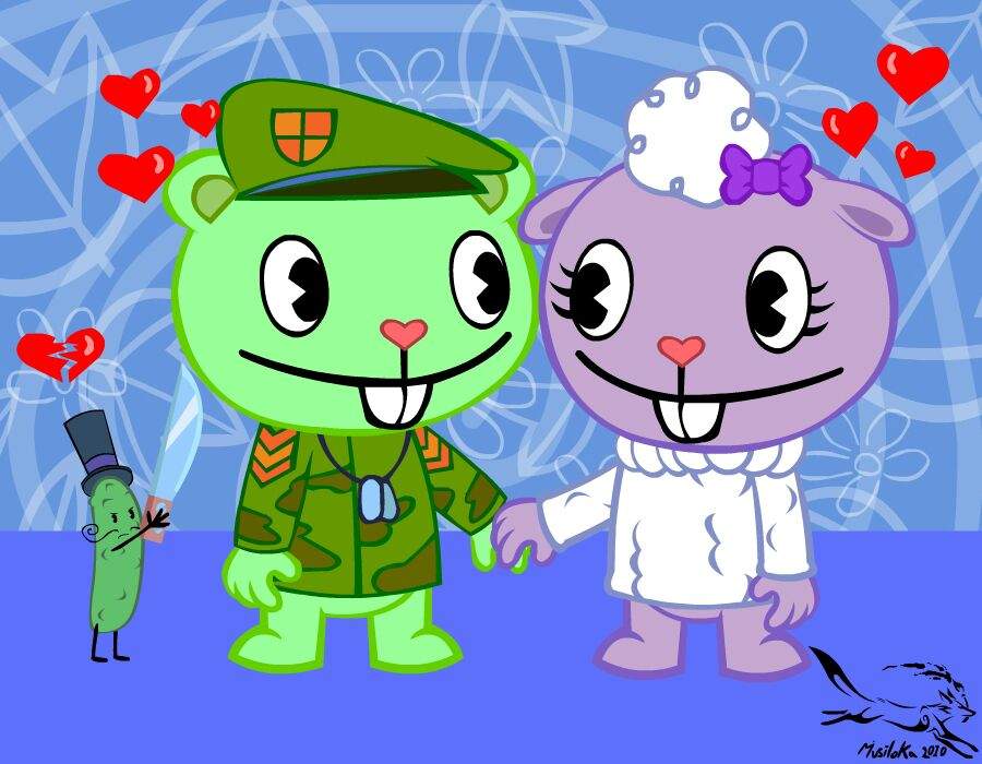 Happy tree friends рисунки