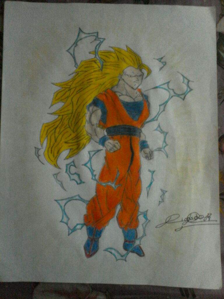 Goku fase 3 ( Dragon ball z ) | •Arte Amino• Amino