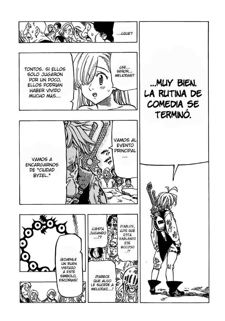 Manga Nanatsu no taizai Capítulo 40 •Anime• Amino