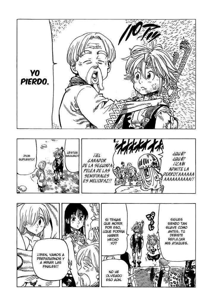 Manga Nanatsu no taizai Capítulo 39 •Anime• Amino