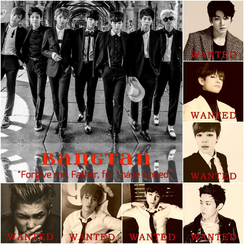 BTS As Mafia Members-Profiles.