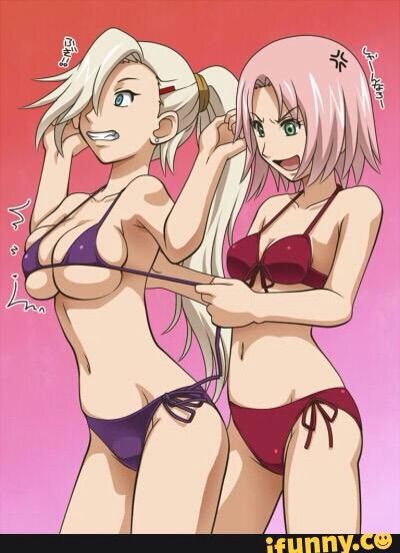 Las Ninjas Sexis De Naruto Sakura Vs Ino •anime• Amino