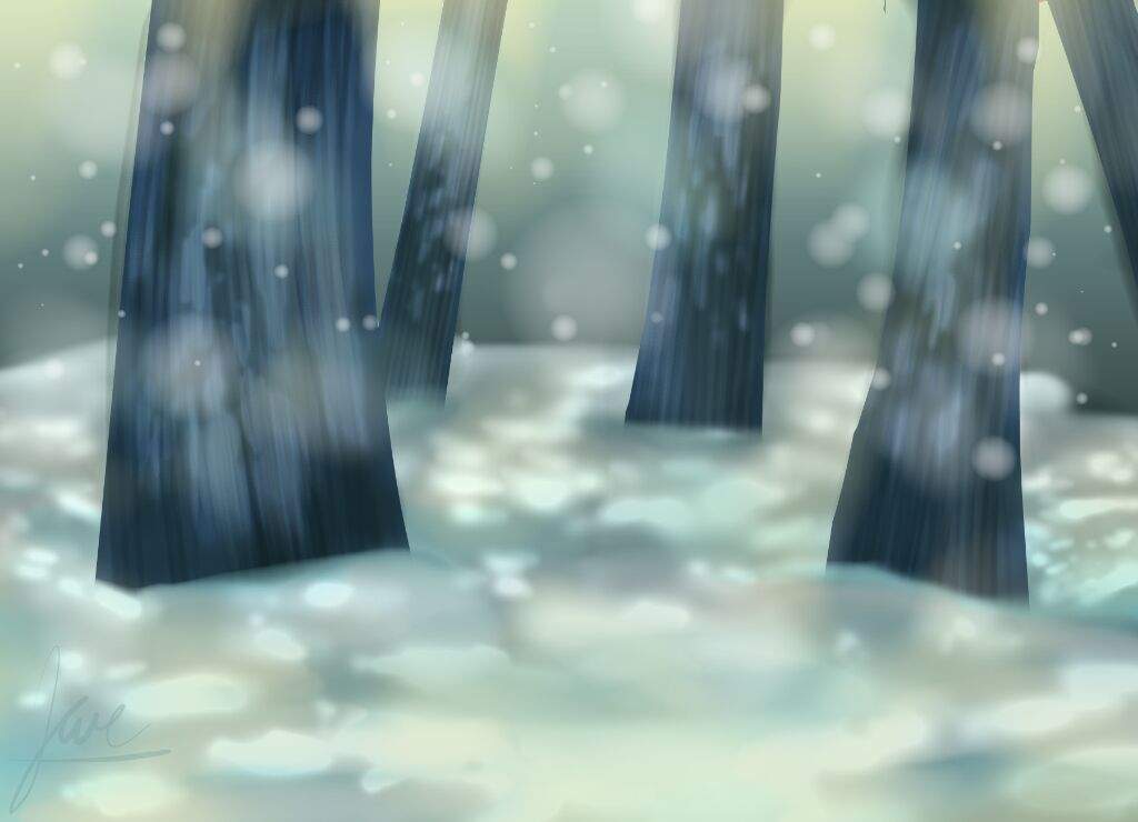 Snowdin Forest Scenery Undertale Amino