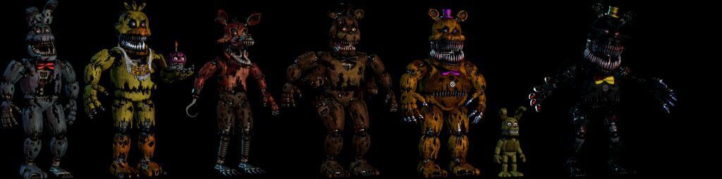 Fnaf Vs Fnaf 4 