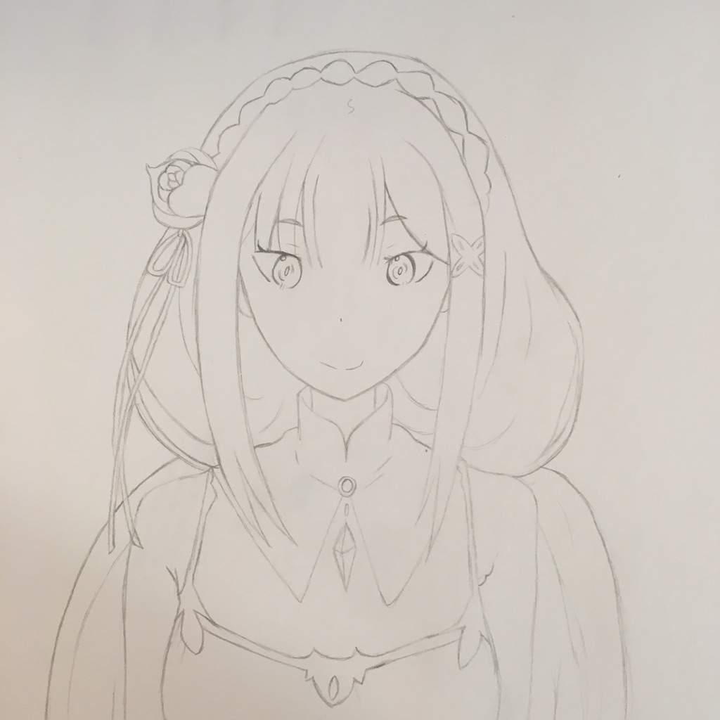 Emilia draw from Re: Zero Hajimeru Isekai Seikatsu | Anime Amino