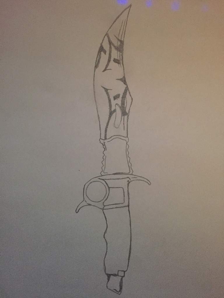 A knife i just drawed | Anime Amino