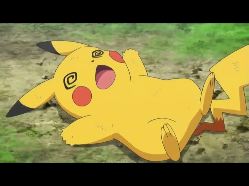 "Pikachu is unable to battle. 