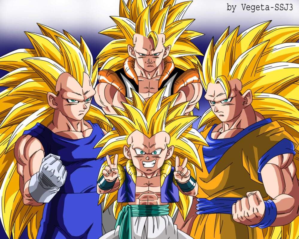 vegeta go super saiyan 3