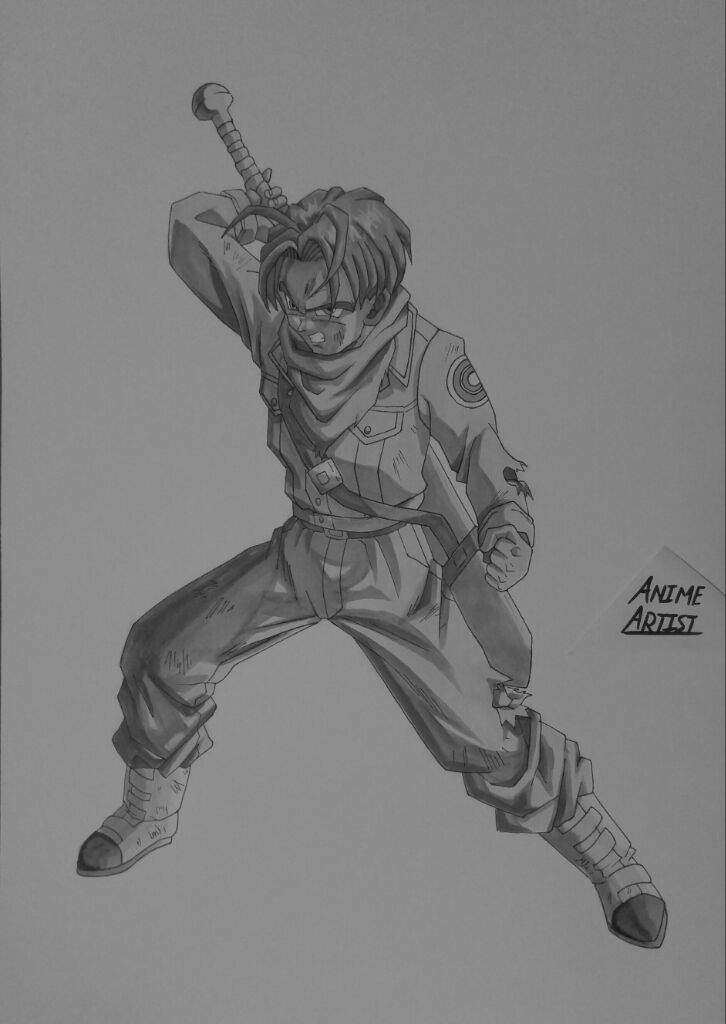 Drawing: Future Trunks DBS! | Anime Amino