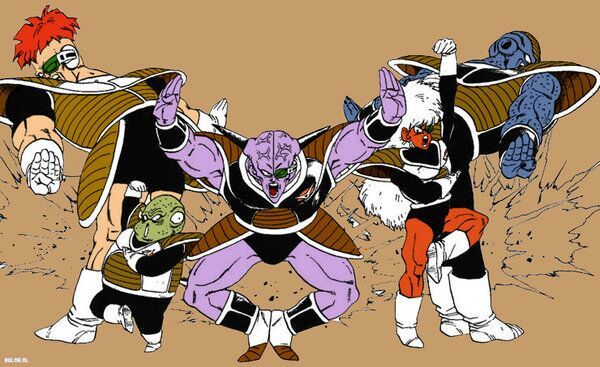 The Many Ginyu Force Poses | Anime Amino