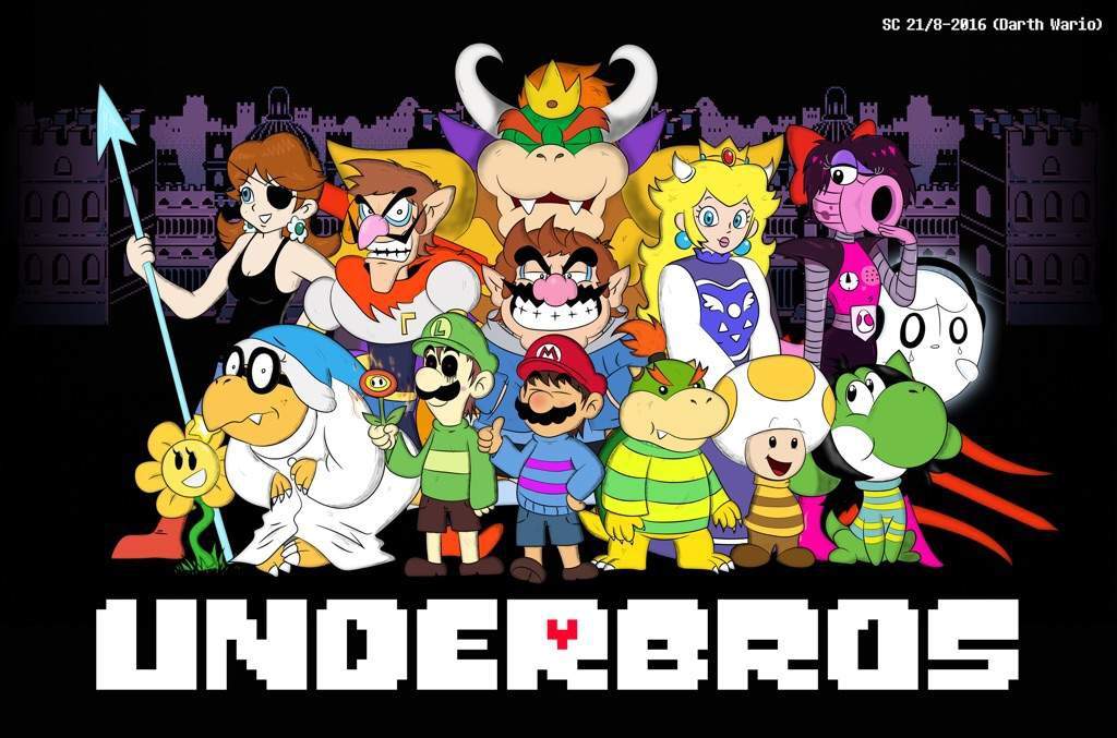 Super Mario x Undertale crossover | Undertale Amino