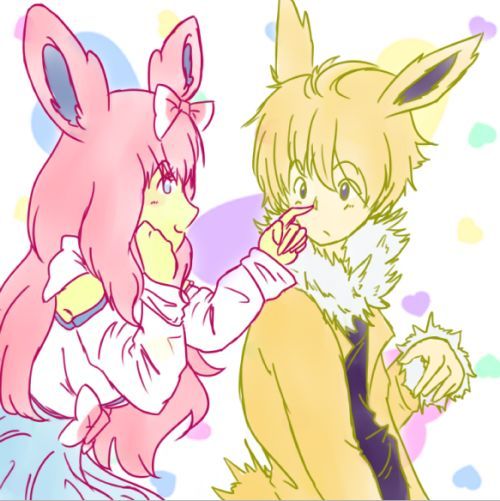 Jolteon y sylveon | Wiki | •Pokémon• En Español Amino