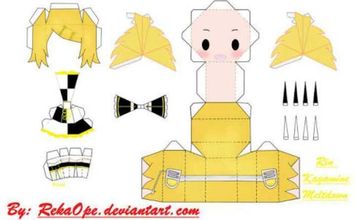 Papercraft vocaloid | Vocaloid Amino