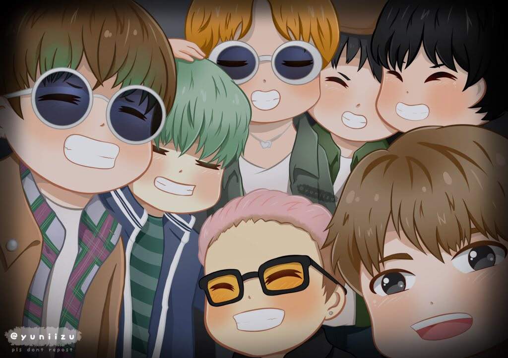 Bts cute animes😂💖💞😊 | ARMY's Amino