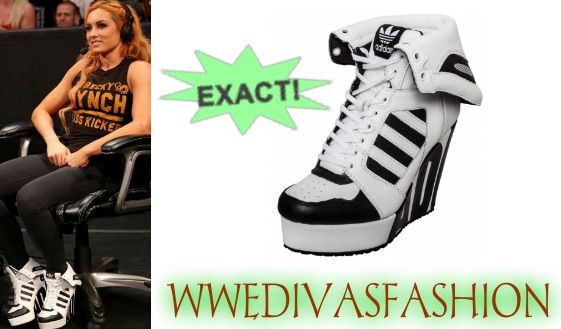 becky lynch yellow nike shoes