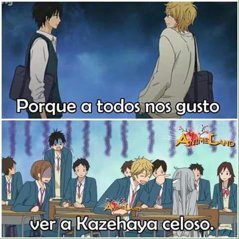 Kazehaya celoso 😏 | •Anime• Amino