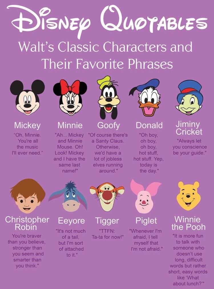 short quotes disney