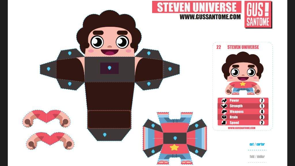 Papercraft SU ☆ | Steven Universe Español Amino