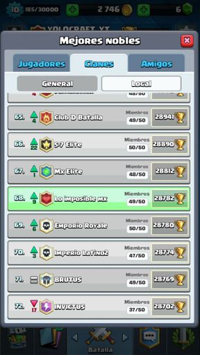 Somos clan TOP MEXICO | Clash Royale Amino ️ Amino