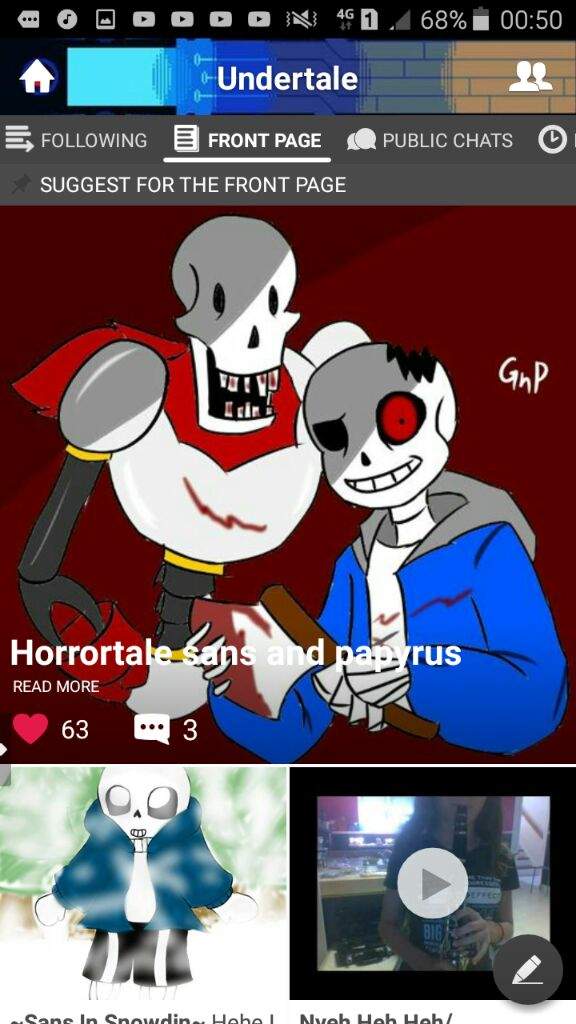 Horrortale sans and papyrus | Undertale Amino