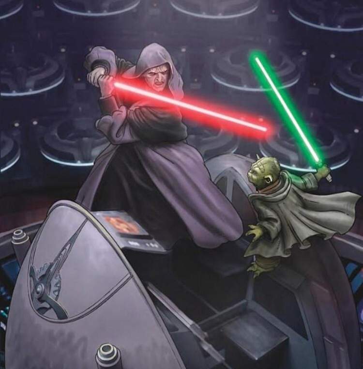 Grandmaster Yoda Vs Emperor Palpatine | Star Wars Amino