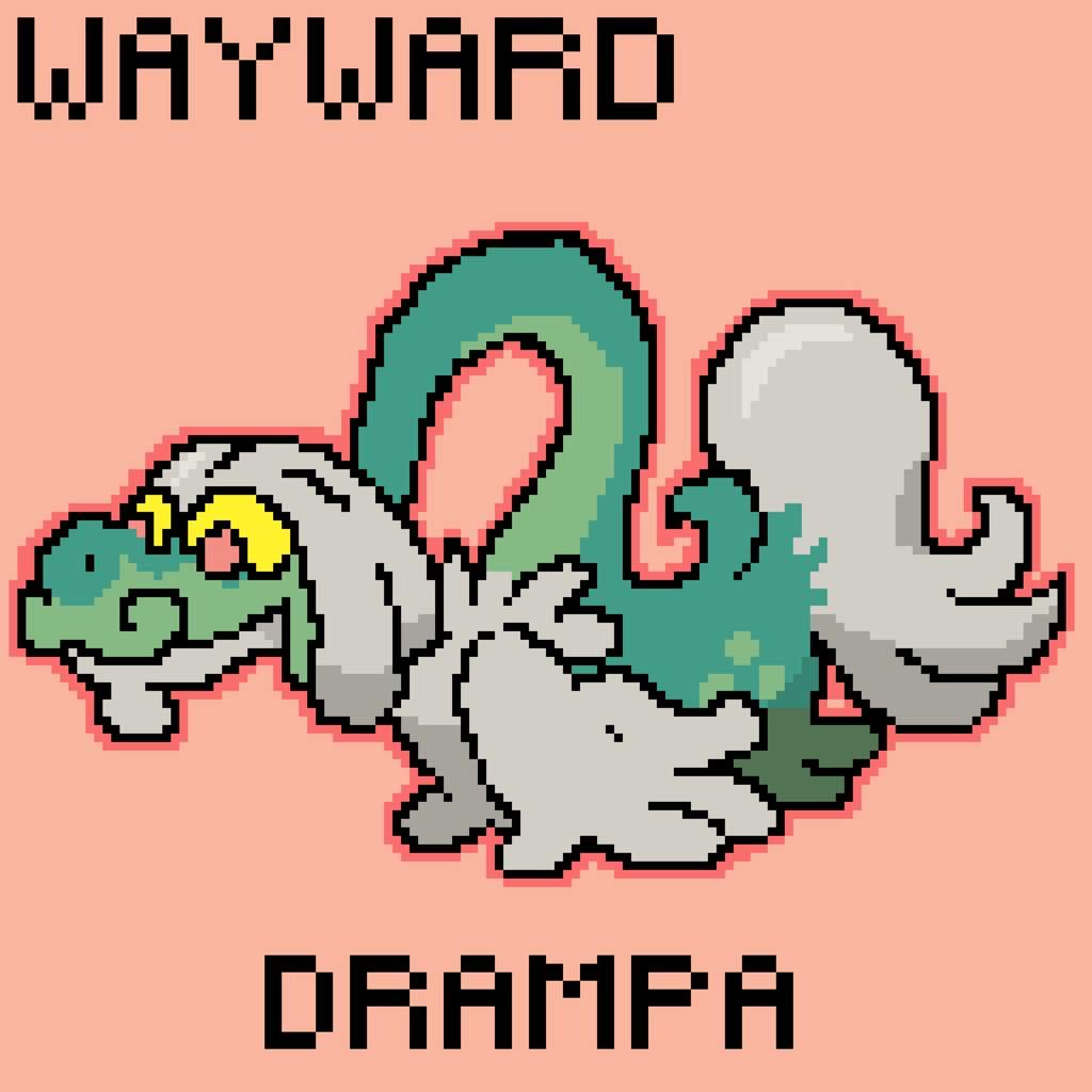 Pixel Art: Drampa | Pokémon Amino