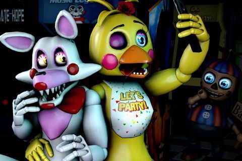 Toy chica destruida | Five Nights At Freddy's Amino